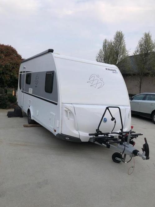 Knaus Sport KWE W04 (volledig uitgeruste familiecaravan), Caravans en Kamperen, Caravans, Particulier, tot en met 6, 1000 - 1250 kg