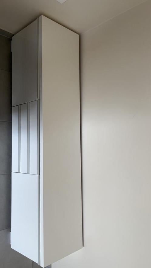 Witte tv meubel, Huis en Inrichting, Kasten |Televisiemeubels, Gebruikt, Minder dan 100 cm, 150 tot 200 cm, Kunststof, Ophalen of Verzenden
