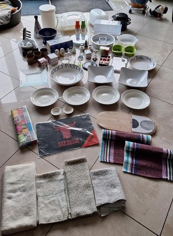 Te koop diverse (gebruikte en nieuwe) keukenbenodigdheden., Enlèvement ou Envoi, Neuf