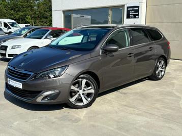 Peugeot 308 - Automaat - Camera - Pano - Full Option 12M Gar, Auto's, Peugeot, 1199 cc, Bruin, Leder, 5 deurs