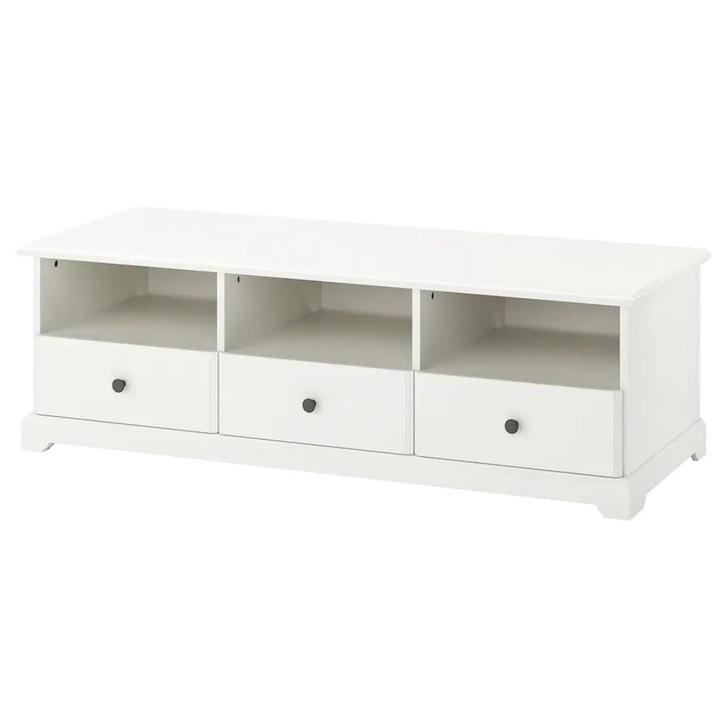 LIATORP TV-MEUBEL 145 x 49 x 45 CM. GRIJS IKEA, Huis en Inrichting, Kasten |Televisiemeubels, Nieuw, Minder dan 100 cm, 100 tot 150 cm