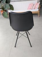 2 Zwarte eetkamerstoelen Weba, Ophalen, Zo goed als nieuw, Zwart, Twee