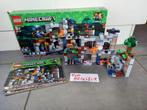 Lego Minecraft 21147 - De Bedrock avonturen, Ensemble complet, Lego, Utilisé, Enlèvement ou Envoi