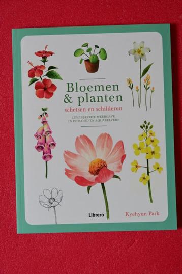 Bloemen en Planten schetsen en schilderen beschikbaar voor biedingen
