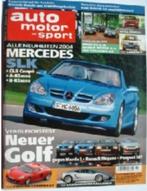 Auto Motor und Sport 23-2003 Lamborghini Gallardo/Porsche Ca, Livres, Autos | Brochures & Magazines, Général, Utilisé, Envoi