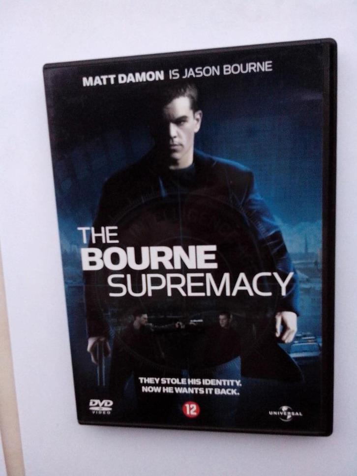 the bourne supremacy dvd matt damon julia stiles, Cd's en Dvd's, Dvd's | Actie, Zo goed als nieuw, Actiethriller, Ophalen of Verzenden