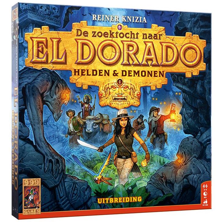 Zoektocht naar Eldorado uitbreiding Helden en Demonen(nieuw), Hobby en Vrije tijd, Gezelschapsspellen | Bordspellen, Nieuw, Ophalen of Verzenden