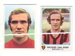 Vanderhout 73 - 74 / Panini 77/ 2 plaatjes Wilfried Van Moer, Verzamelen, Sportartikelen en Voetbal, Verzenden, Zo goed als nieuw