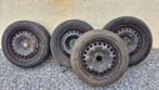 Originele Ford 5x108 velgen met goede band, Auto-onderdelen, 16 inch, Banden en Velgen, 205 mm, Winterbanden
