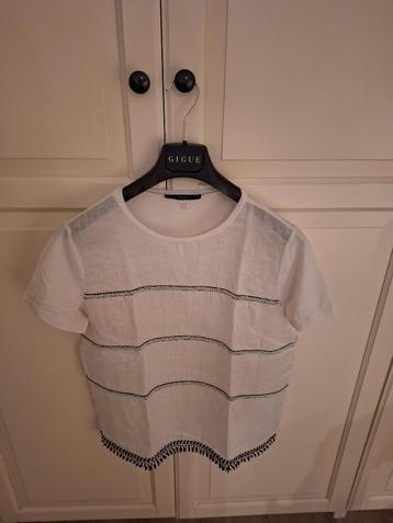 Geklede T-shirt, linnen, Weekend Max Mara beschikbaar voor biedingen