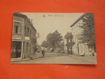 Genck  Rue de la Gare, Enlèvement ou Envoi, Avant 1920, Affranchie, Limbourg