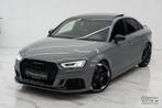 Audi RS3 Quattro ABT S! 470 pk! B&O, ABT Exhaust! Garantie!, Auto's, Audi, Automaat, 4 deurs, Gebruikt, Zwart