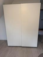 kleerkast met schuifdeur in wit breedte 150cm/200cm hoogte, Huis en Inrichting, Ophalen, Zo goed als nieuw