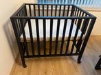 Babypark pericles zwart + matras, Kinderen en Baby's, Babyparken, Ophalen, Zo goed als nieuw