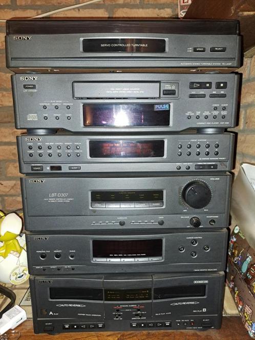 Chaine Sony HIFI full complète ! avec platine disque etc, TV, Hi-fi & Vidéo, Chaîne Hi-fi, Comme neuf, Deck cassettes ou Lecteur-enregistreur de cassettes