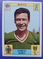Carte Panini Coupe du monde de foot1970 au Mexique 70 NUNEZ, Envoi