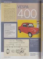 Vespa 400 microcar kleinwagen voiturette de collection, Envoi, Utilisé
