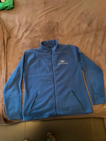 Blauwe fleecetrui, maat  XXXL beschikbaar voor biedingen