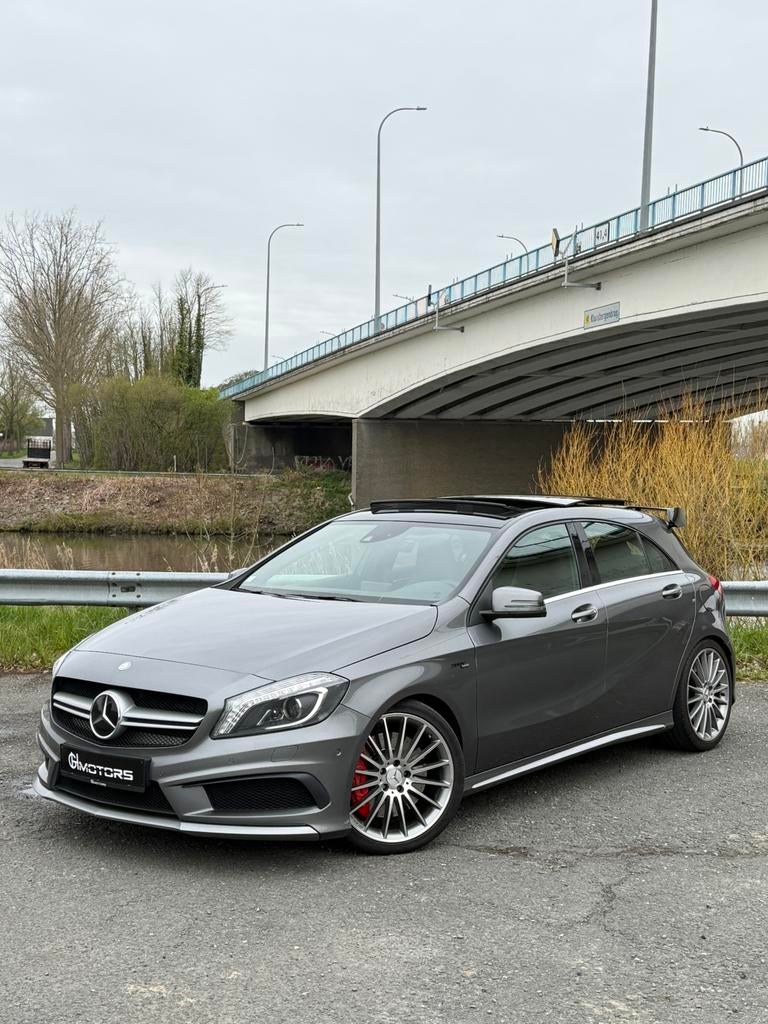 Mercedes Benz AMG A45 4Matic 423ch + reprise possible, Autos, Mercedes-Benz, Cuir, Achat, Euro 6, Entretenue par le concessionnaire