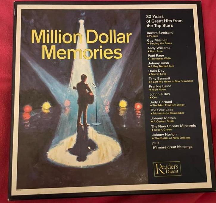 Vintage LP Box – Million Dollar Memories – Complete set, CD & DVD, Vinyles | Classique, Utilisé, Enlèvement