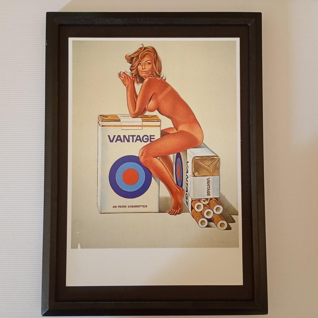 Mel Ramos Vantage, Antiek en Kunst, Kunst | Litho's en Zeefdrukken, Ophalen of Verzenden
