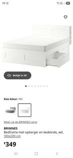 Ikea bed 180x200 in goed staat , moet binnen 2 dagen weg voo, Ophalen