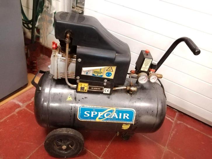 Compresseur Specair  HL275/50, Bricolage & Construction, Compresseurs, Utilisé, 6 à 10 bars, 25 à 100 litres, 200 à 400 litres/min