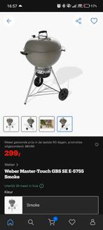 Nieuwe Weber master touch 57cm grey, Tuin en Terras, Ophalen, Nieuw, Weber, Met accessoires