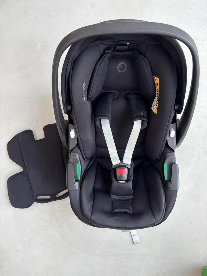 Maxi Cosi Pebble 360 Pro zwart, Enfants & Bébés, Sièges auto, Utilisé, Maxi-Cosi, 0 à 10 kg, Ceinture de sécurité ou Isofix, Mode veille