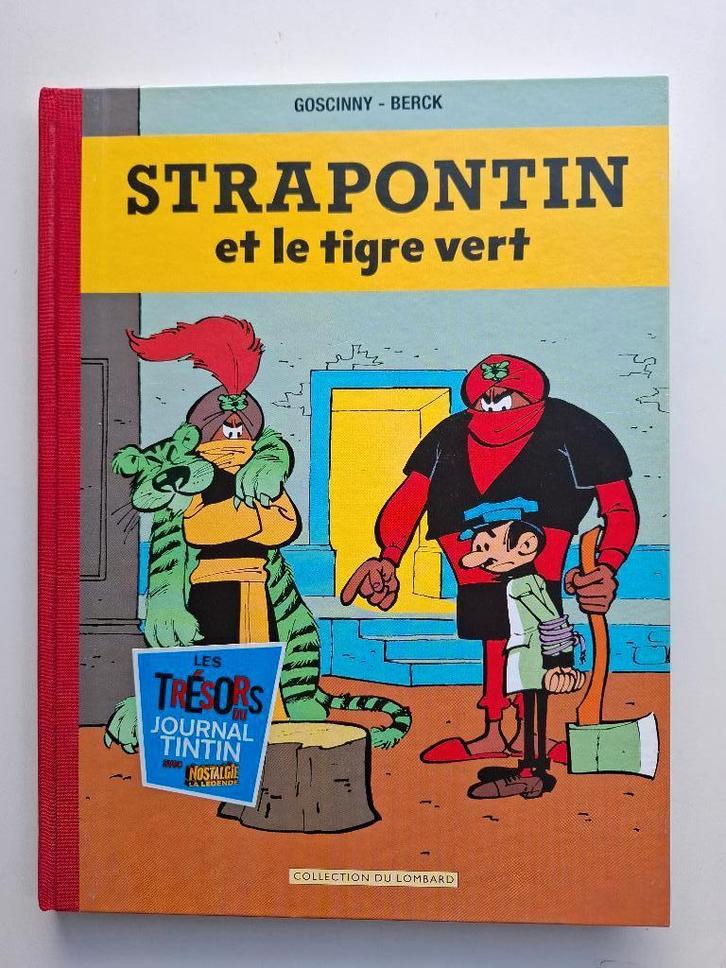 COLLECTION LES TRESORS DU JOURNAL TINTIN STRAPONTIN 2008, Boeken, Stripverhalen, Zo goed als nieuw, Eén stripboek, Ophalen of Verzenden