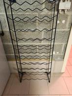 Porte bouteilles en métal 10 étages de 5 bouteilles, Enlèvement, Utilisé