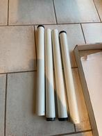 Tafelblad in hout met 4 poten om in te draaien, Ophalen, Zo goed als nieuw