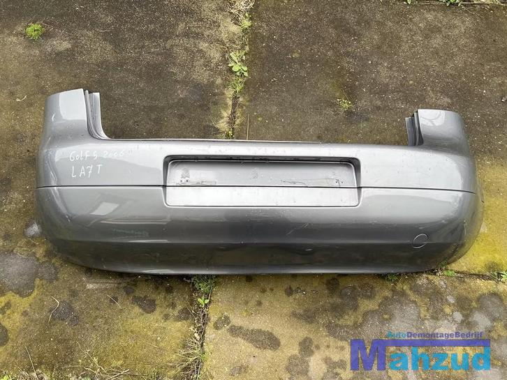 VW GOLF 5 LA7T Achterbumper bumper achter 2003-2009, Auto-onderdelen, Carrosserie, Bumper, Volkswagen, Achter, Gebruikt