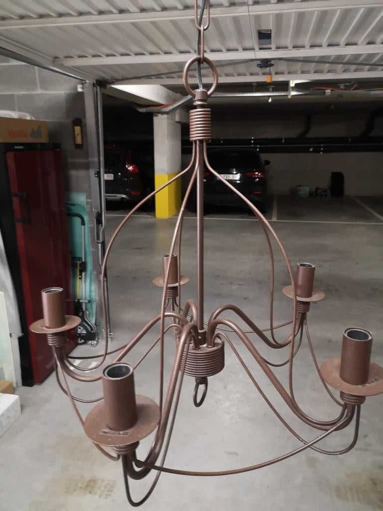 Lustre, Enlèvement, Comme neuf, Métal