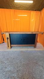 antieke timmermanswerkbank, Ophalen