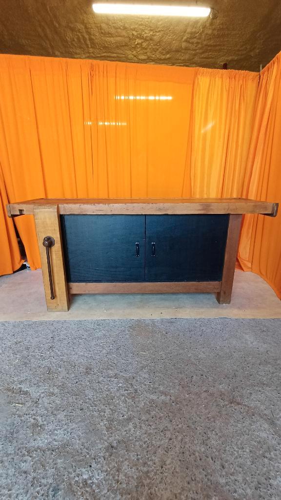 établi de menuisier ancien banc de menuisier, Antiquités & Art, Curiosités & Brocante, Enlèvement