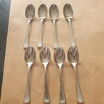 Christofle mokkalepeltjes – model America – 8 st, Ophalen, Gebruikt, Los bestek