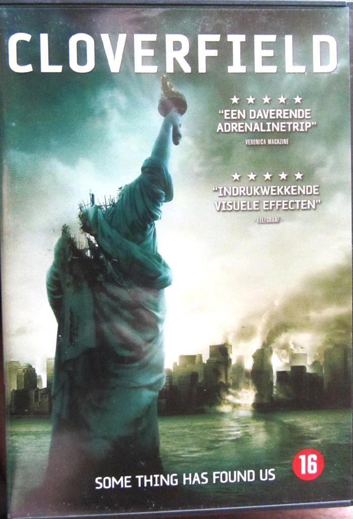DVD RAMPENFILM- CLOVERFIELD, Cd's en Dvd's, Dvd's | Actie, Zo goed als nieuw, Overige genres, Alle leeftijden, Ophalen of Verzenden