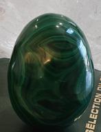Oeuf en malachite katanga congo, Collections, Minéraux & Fossiles, Enlèvement ou Envoi, Minéral