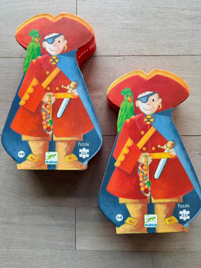 Djeco puzzels, Ophalen of Verzenden, Zo goed als nieuw