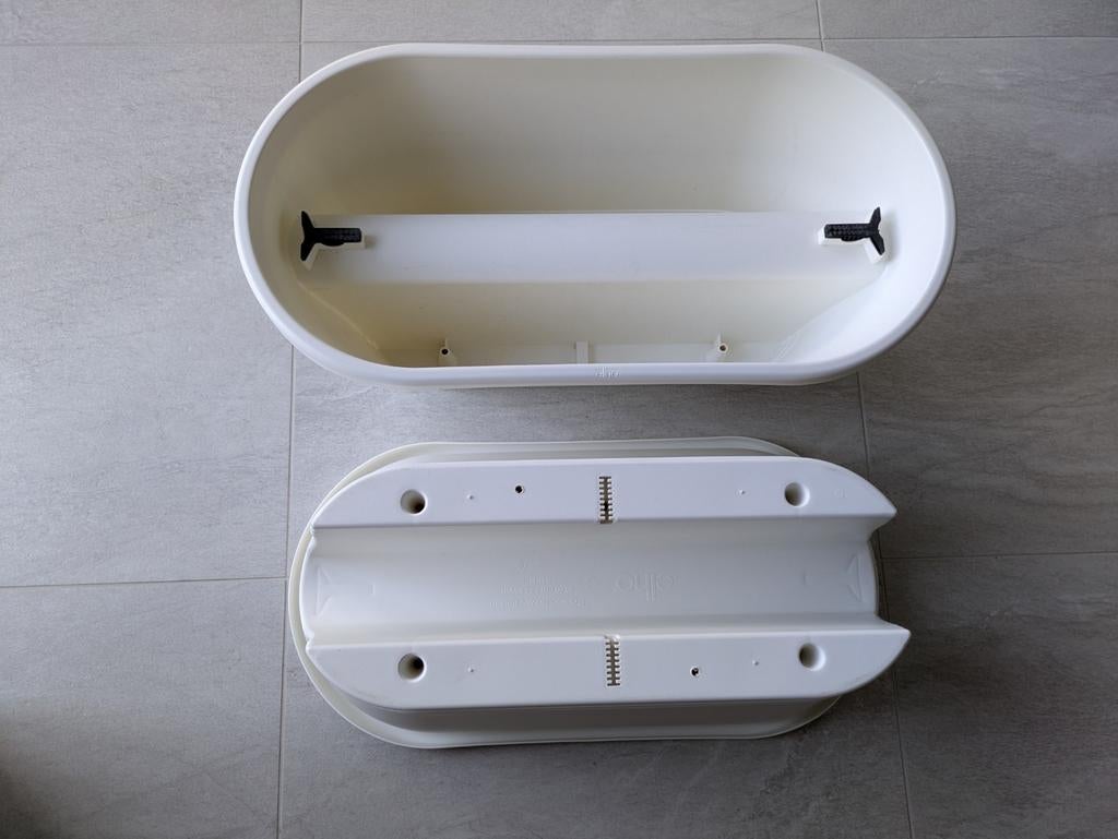 Hang bloembakken Elho., Tuin en Terras, Ophalen