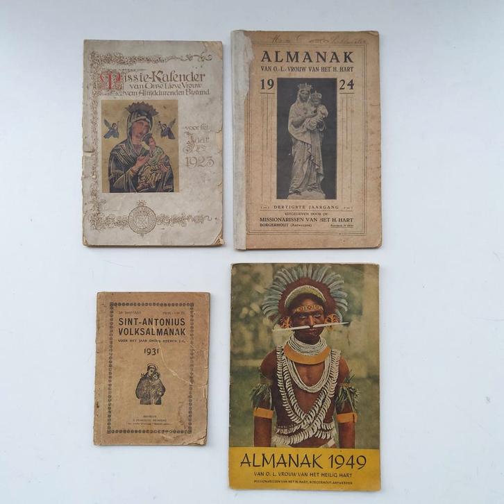 Antieke jaarboeken 1923, 1924, 1931, 1949. Prijs per stuk., Antiek en Kunst, Antiek | Boeken en Manuscripten, Ophalen of Verzenden