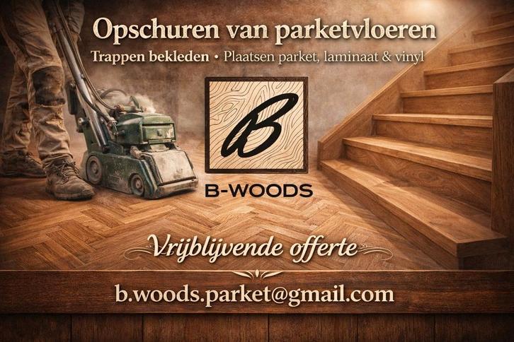 Opschuren van bestaande parketvloeren, Doe-het-zelf en Bouw, Vloerdelen en Plavuizen, Laminaat, Hout, Ophalen