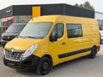 Renault master 7pl dubbele cabine 1ste eig. navi airco+ gar., Bluetooth, Achat, Entreprise, Diesel