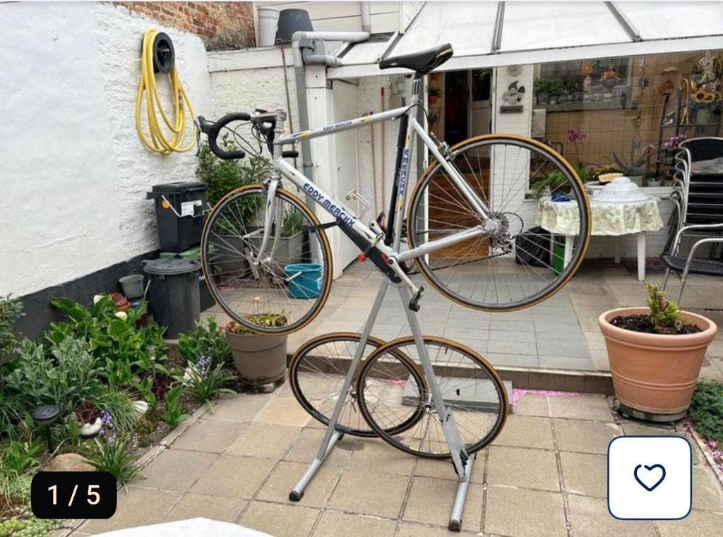 Eddy Merckx koersfiets, Fietsen en Brommers, 28 inch, Gebruikt, Vering, 15 tot 20 versnellingen