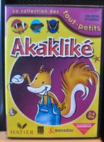 jeu cd-rom  pc mac akakliké, Enlèvement ou Envoi, Utilisé, Puzzle et Éducatif, À partir de 3 ans
