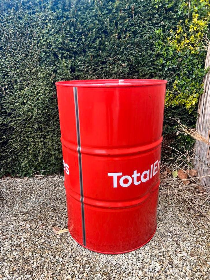 Baril de pétrole de 200 l, Jardin & Terrasse, Paniers de feu, Utilisé, Enlèvement