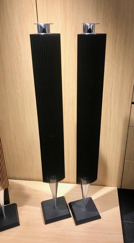 Bang & Olufsen Beolab 18 alu met zwarte lamellen - B&O, Autres marques, Info@bang-olufsen.dk, Comme neuf, Enlèvement