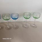 5 verres colorés, Enlèvement