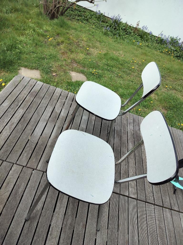 Formicastoelen, Gebruikt, Twee, Wit, Ophalen